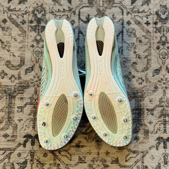 Hoka One One U Cielo X MD Women's Size 9 Blue/Green Multicolor Track Shoes - Picture 4 of 9